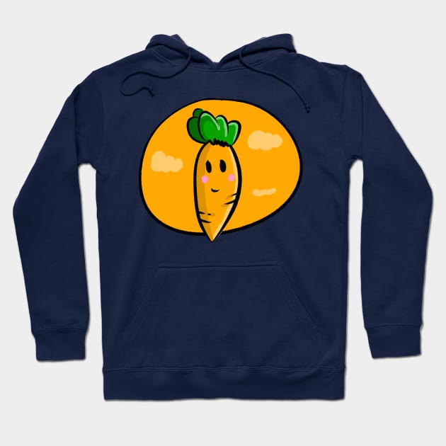 cute carrot Hoodie by Winshop